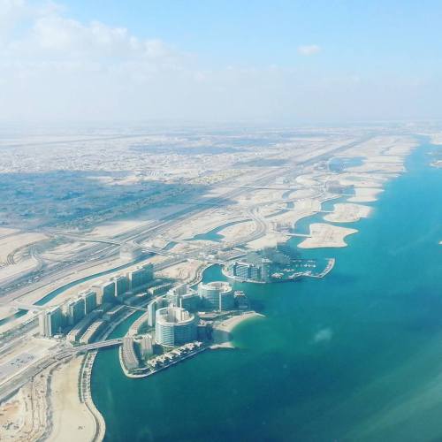 Abu Dhabi von oben